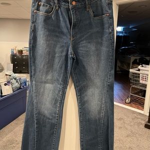 Pilcro Jean high rise flare